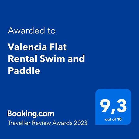 Valencia Flat Rental Swim And Paddle Exterior foto