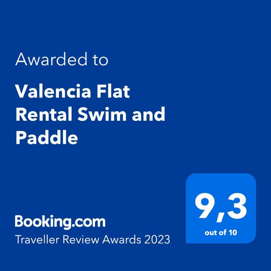 Valencia Flat Rental Swim And Paddle Exterior foto